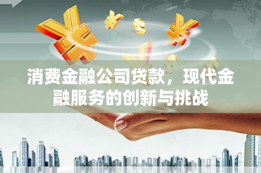 秀水消费金融公司贷款，现代金融服务的创新与挑战