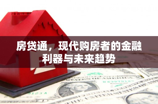 秀水房贷通，现代购房者的金融利器与未来趋势